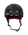 RKD259 REKD Ultralite In-Mold Helmet Black Front.jpg