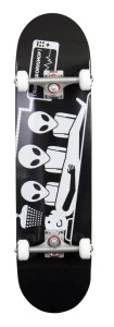 Deskorolka Alien Workshop Abduction  8" - czarno-biała