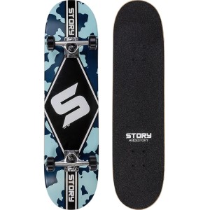 Deskorolka STORY Skateboard 8" - army blue