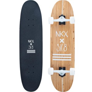 Longboard NKX  X-RIDE SK8 32.5" - olive
