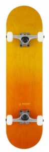 Deskorolka Rocket Double Dipped 8" - orange/yellow