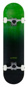 Deskorolka Rocket Double Dipped 8" - black/green