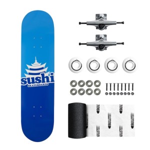 Deskorolka do złożenia Sushi Pagoda Logo  8" - blue/light blue