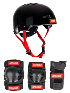 Kask + ochraniacze - Tony Hawk Signature Series