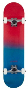 Deskorolka Rocket Double Dipped 8" - red-blue