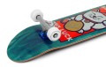 ENU4010 Lucky Cat Complete Skateboard Green Rear Angle Detail.jpg
