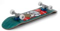 ENU4010 Lucky Cat Complete Skateboard Green Angle Graphic.jpg