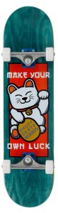 Deskorolka Enuff Lucky Cat 8"- green