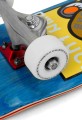 ENU4050 Lucky Cat Mini Complete Skateboard Blue Wheel Detail.jpg