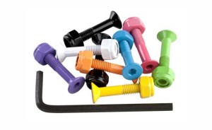 Zestaw śrub Enuff multi coloured 1"