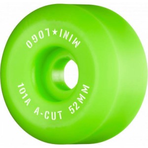 Kółka WHL Mini Logo C-CUT "2" 52 mm X 101A green 4PK
