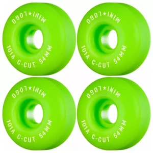 Kółka Mini Logo A-CUT "2" 53 mm X 101A green 4PK